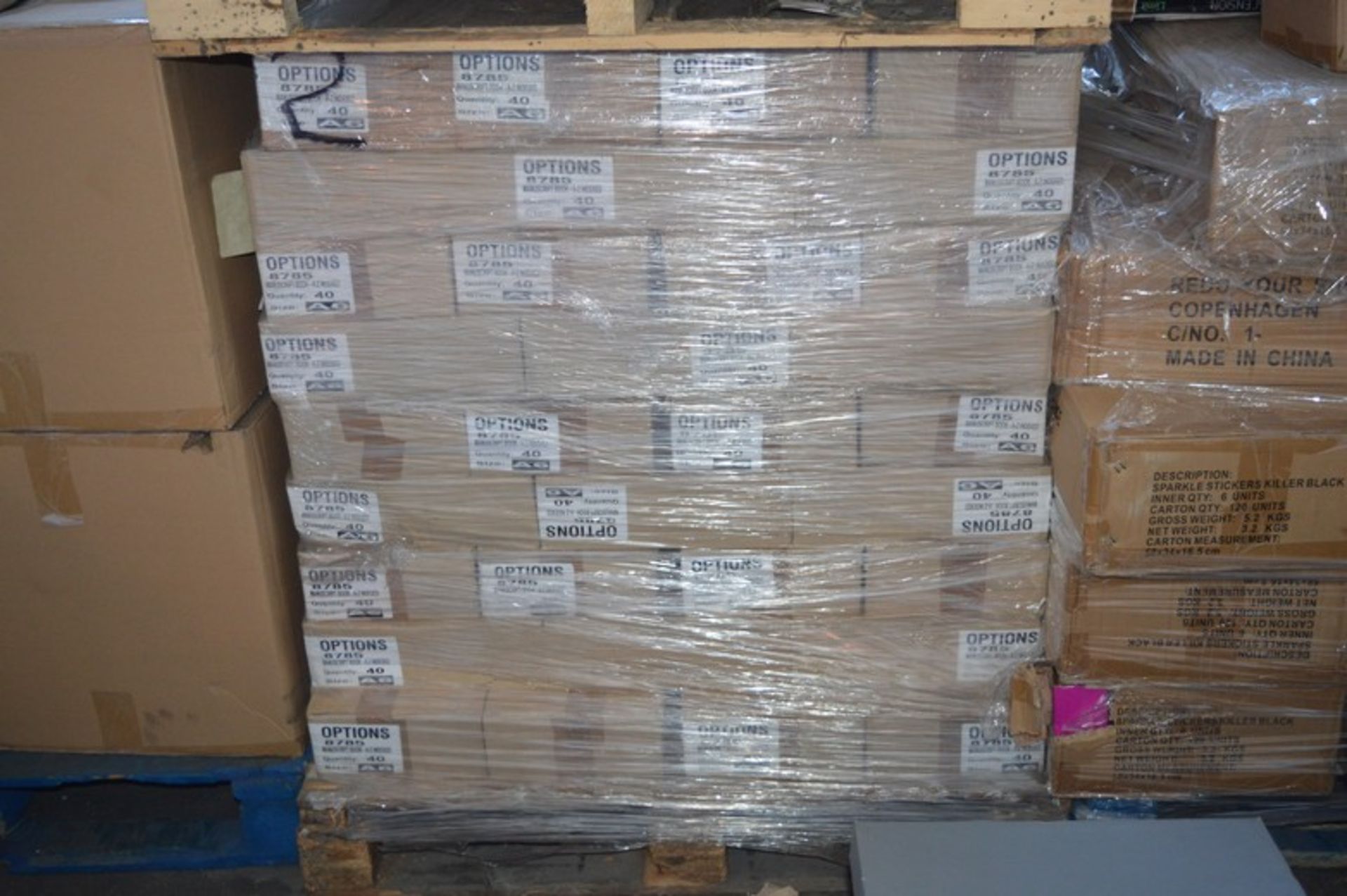 PALLET- BRAND NEW BOXED MANUISCRIPT BOOKS- EACH BOX CONTAINS 40 BOOKS- VIEWING AVAILABLE