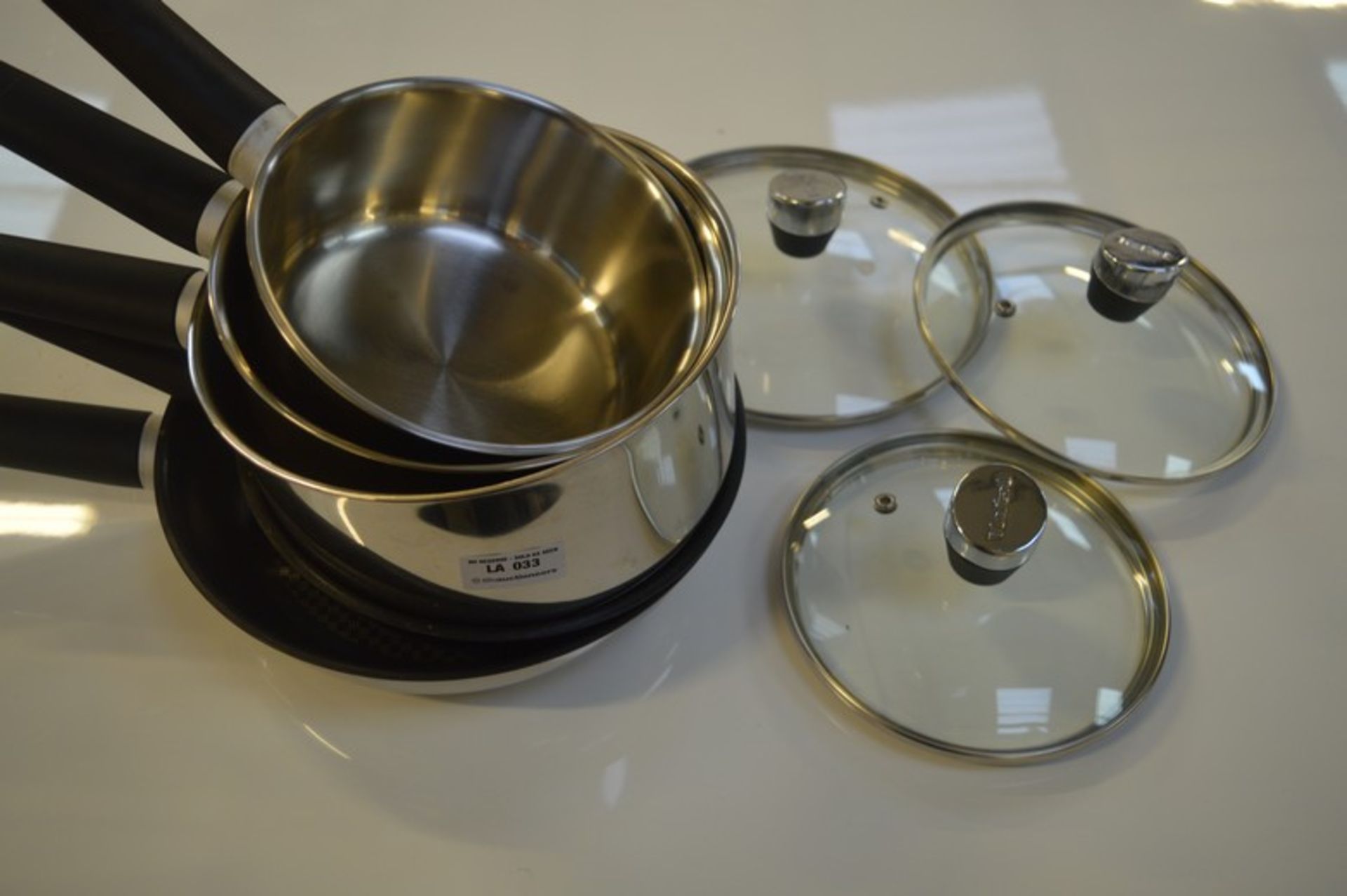 TEFAL 5PCE PAN SET RRP £125.00