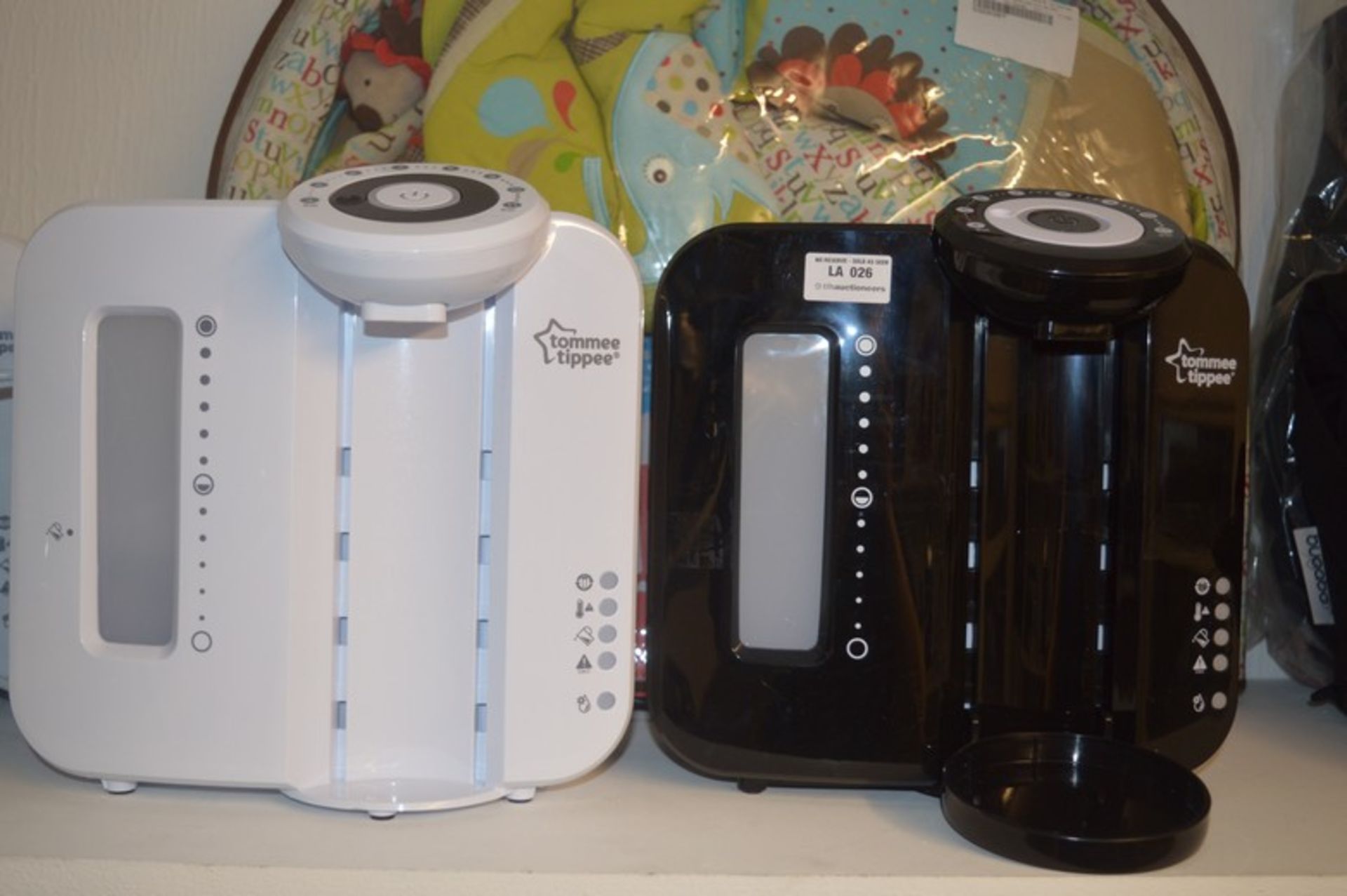 2 X ASSORTED TOMMEE TIPPEE PERFECT PREP MACHINES COMBINED RRP £135.00 22/09/15