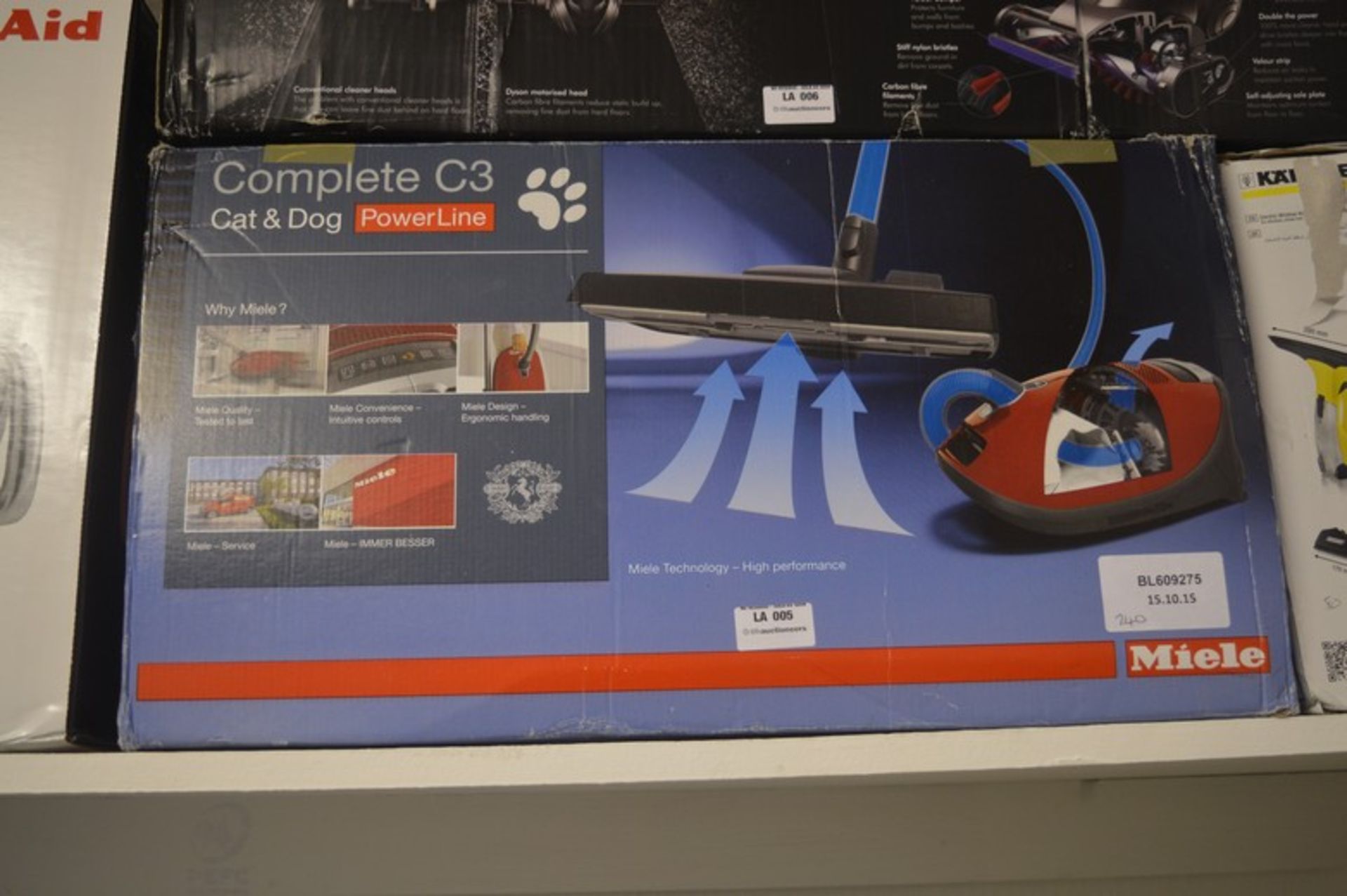 BOXED MEILE COMPLETE C3 CAT AND DOG POWER LINE AC CLEANER RRP £240.00 15/10/15