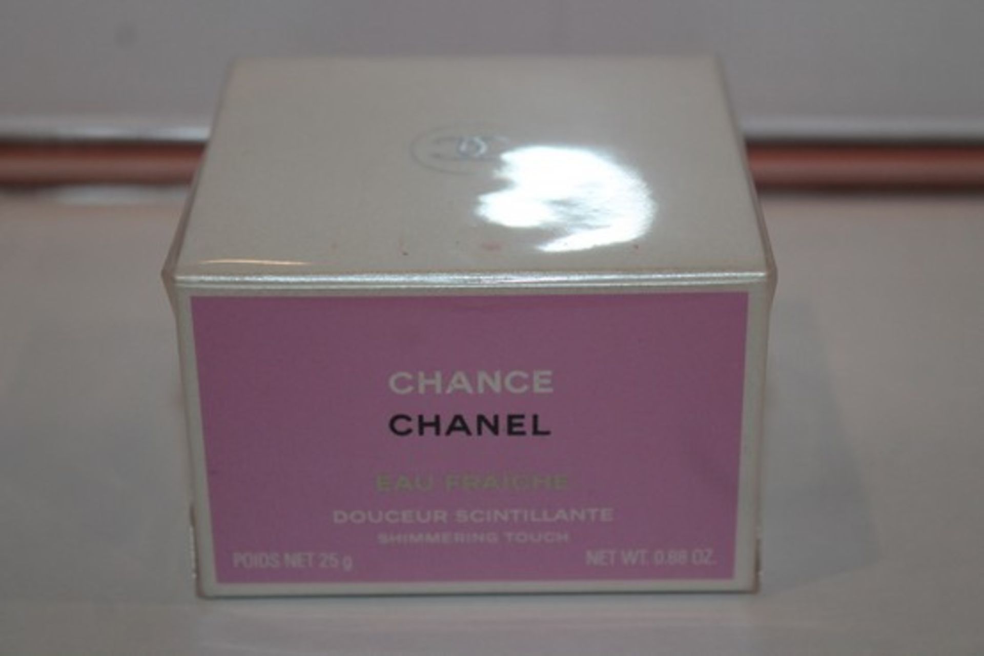 BOXED BRAND NEW FACTORY SEALED CHANCE CHANNEL SHIMMERING TOUCH 25GRAM (DS RES FASHION) (TRAILER