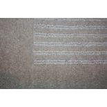 1X 230X160CM 100% WOOL PILE HAND LOOMED PERTH RUG IN CREAM RRP£150 (DS-RUGS)