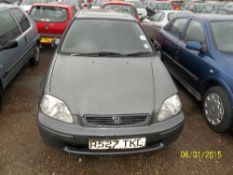 Honda Civic - R527 TKL Date of registration:  29.08.1997 1396cc, petrol, manual, grey Odometer