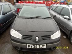 Renault Megane Dynamique DCI 120 - MW05 TJY Date of registration:  30.06.2005 1870cc, diesel,