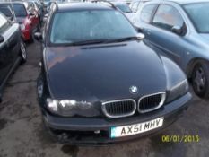 BMW 318I SE Touring Estate- AX51 MHV Date of registration:  14.02.2002 1995cc, petrol, automatic,