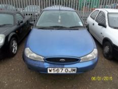 Ford Mondeo Verona - W567 OJM Date of registration:  11.08.2000 1796cc, petrol, manual, blue