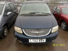 Chrysler Grand Voyager Limited Estate - LT02 RBV Date of registration:  26.04.2002 3301cc, petrol,