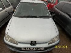 Peugeot 106 Independence - HX52 RMZ Date of registration:  03.09.2002 1124cc, petrol, manual, silver