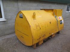 Abbi 2000ltr bunded fuel tank 148842 NO CHASSIS  All lots have been described to the best of our