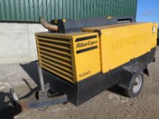 Atlas Copco XAMS286MD compressor 2004 7238 hrs 133169
MERCEDES ENGINE 
RUNS AND MAKES AIR 
HIGH