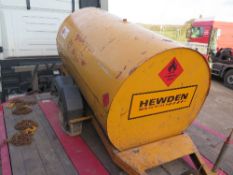 Trailer Engineering 250g bunded fuel bowser Toad tow 113857All lots have been described to the