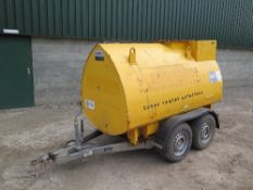 Abbi 2000ltr bunded fuel bowser Road tow 148849All lots have been described to the best of our