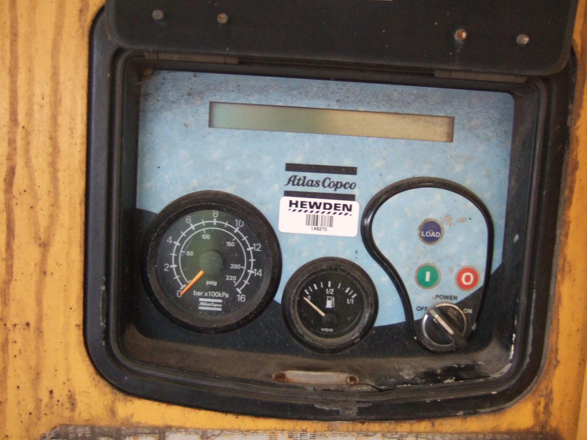 Atlas Copco XASH236CD compressor 2006 5619 hrs 149237
CATERPILLAR ENGINE 
RUNS BUT WILL NOT LOAD - Image 5 of 5