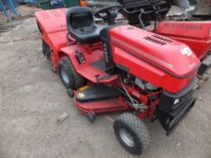 Westwood T1800 ride on mower with collector