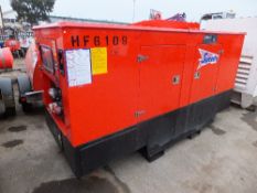 Genset MG115SS-P 100kva generator
Complete - parts of panel missing
HF6109
