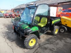 John Deere Gator (2012) c/w full cab, doors & wrap around roll bar