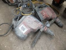 Hilti TE80 and TE60 rotary hammers