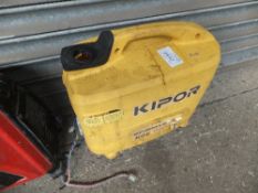 Kipor suitcase generator for spares/repair