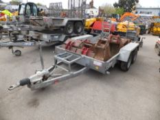 Indespension 3500kg twin axle plant trailer MA1041087