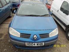 Renault Megane Dynamique DCI - HD04 WHN Date of registration:  22.06.2004 1870cc, diesel, manual,