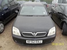Vauxhall Vectra SXI 16V - KF52 EOJ Date of registration:  30.09.2002 1796cc, petrol, manual, black