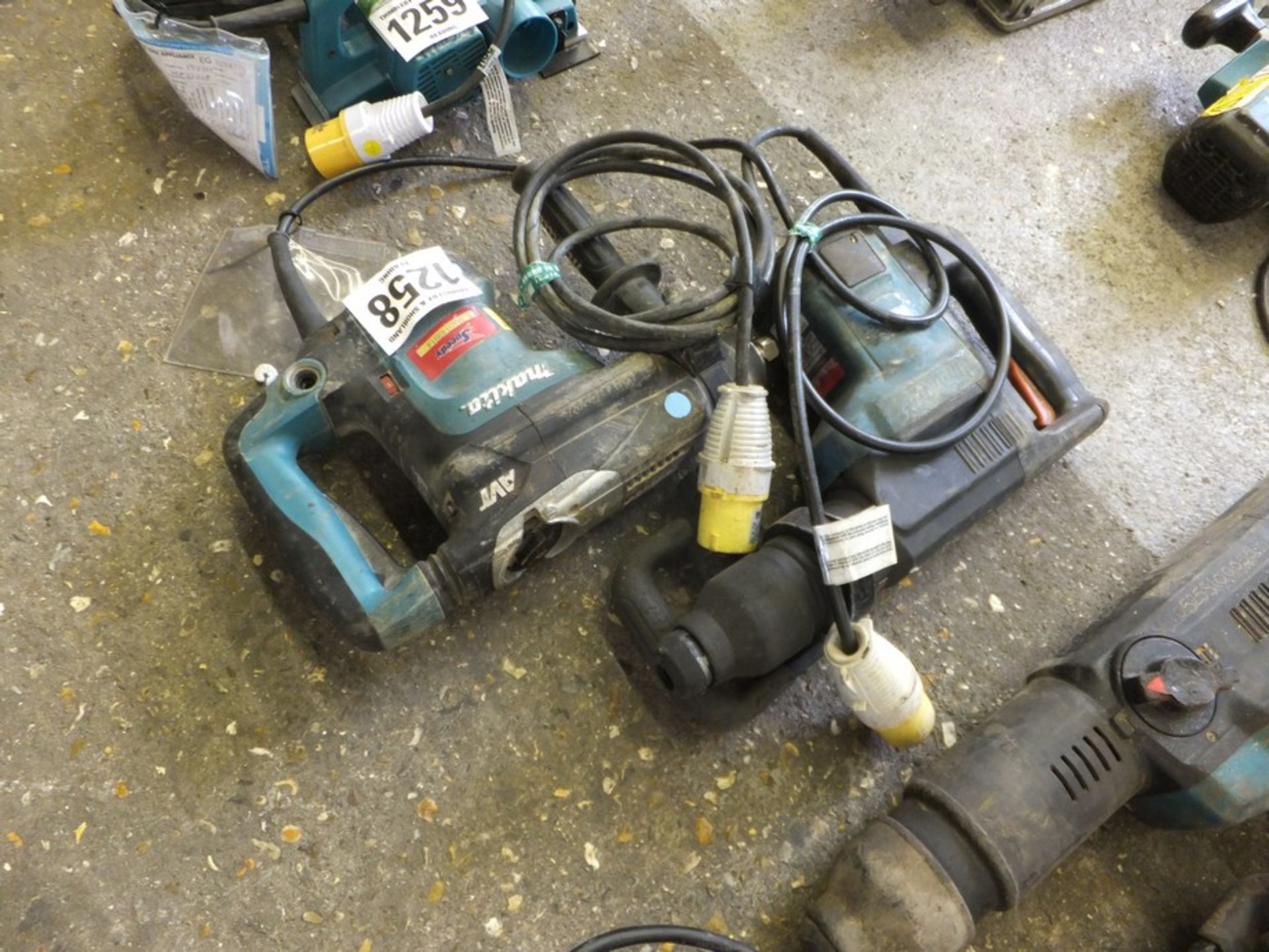 2 Makita 4000C rotary hammers