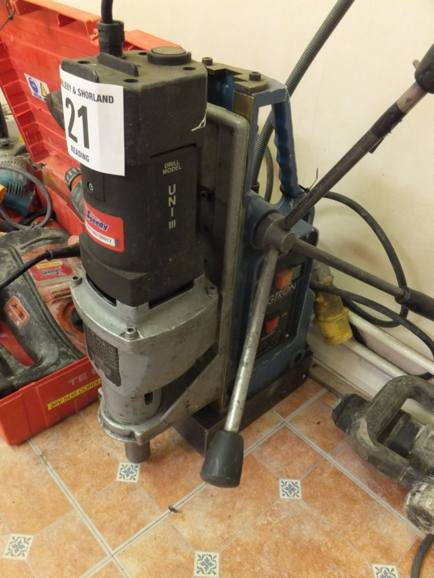Magtron drill and stand