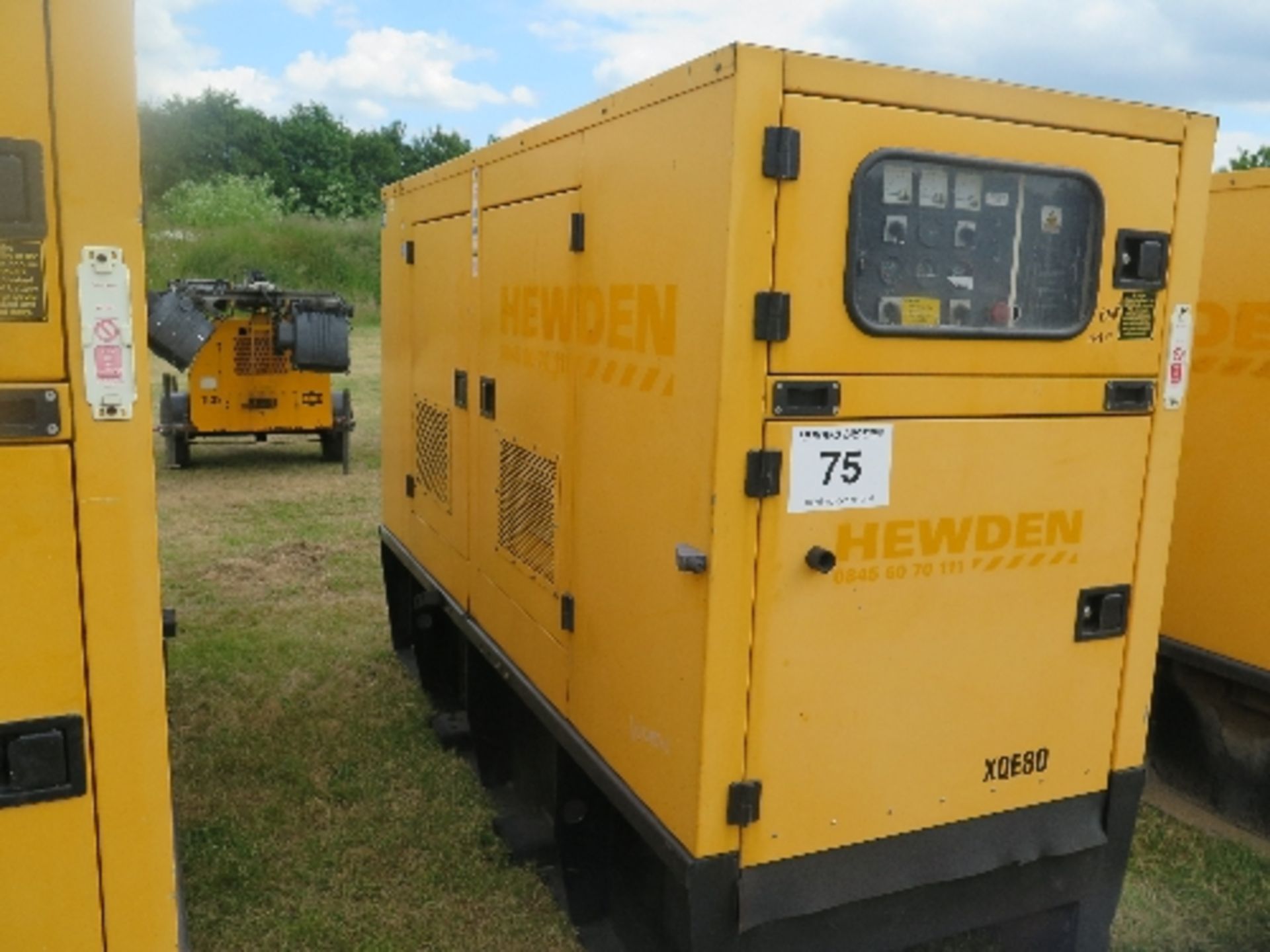 Caterpillar XQE80 generator 14819 hrs 157811
PERKINS - RUNS AND MAKES POWER
ALL LOTS are SOLD AS