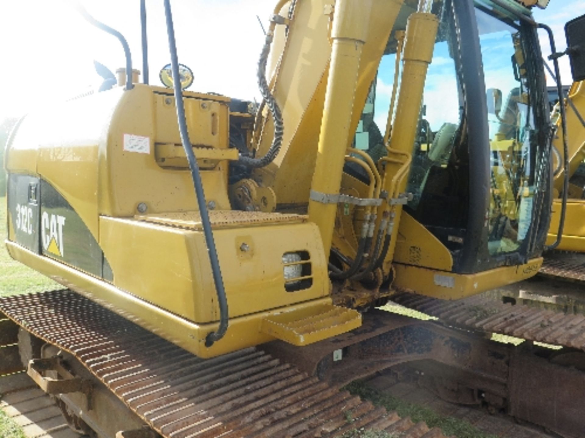 Caterpillar 312C excavator 6222 hrs 2007 149518ALL LOTS are SOLD AS SEEN WITHOUT WARRANTY expressed, - Image 5 of 8