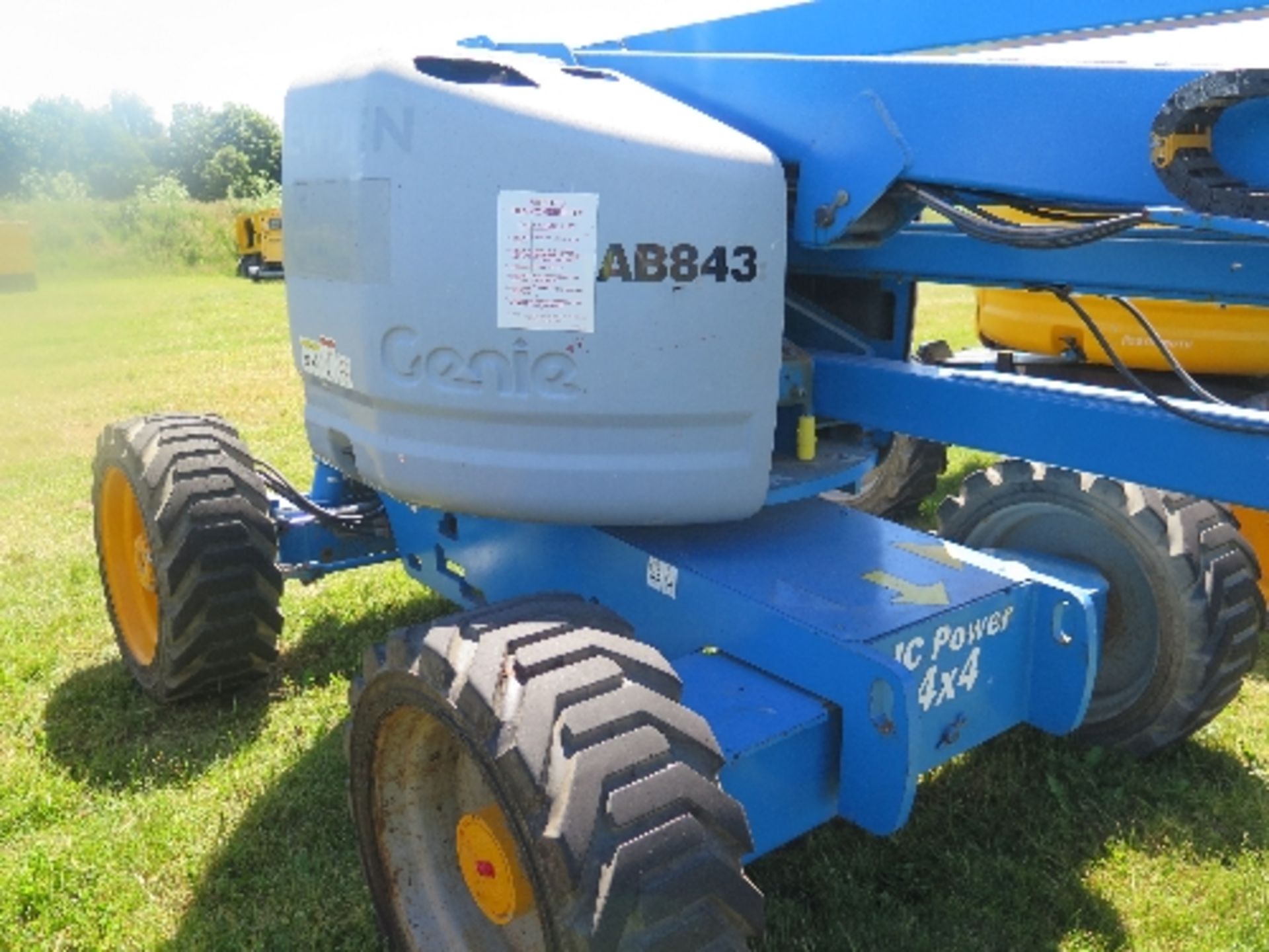 Genie Z45/25 artic boom 3257 hrs 2004 AB843ALL LOTS are SOLD AS SEEN WITHOUT WARRANTY expressed, - Image 3 of 6