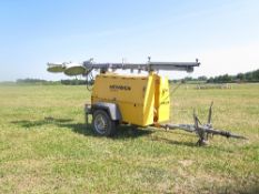 Arcgen lighting tower 141978
7,657 HOURS - KUBOTA - RUNS BUT NO  POWER
ALL LOTS are SOLD AS SEEN