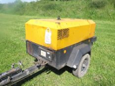 Ingersoll Rand P150WD compressor 1998 8604ALL LOTS are SOLD AS SEEN WITHOUT WARRANTY expressed,