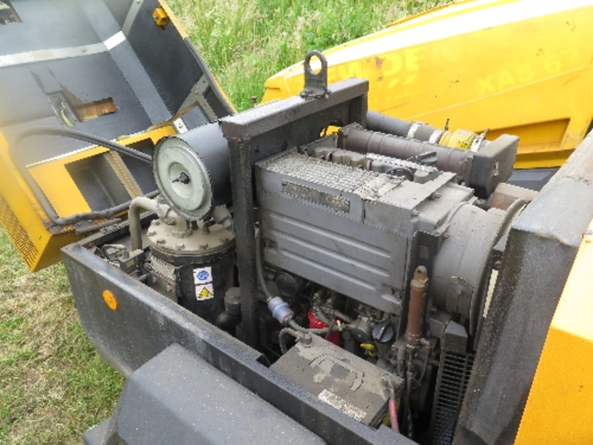 Ingersoll Rand P150WD compressor 1998 8604ALL LOTS are SOLD AS SEEN WITHOUT WARRANTY expressed, - Image 3 of 5