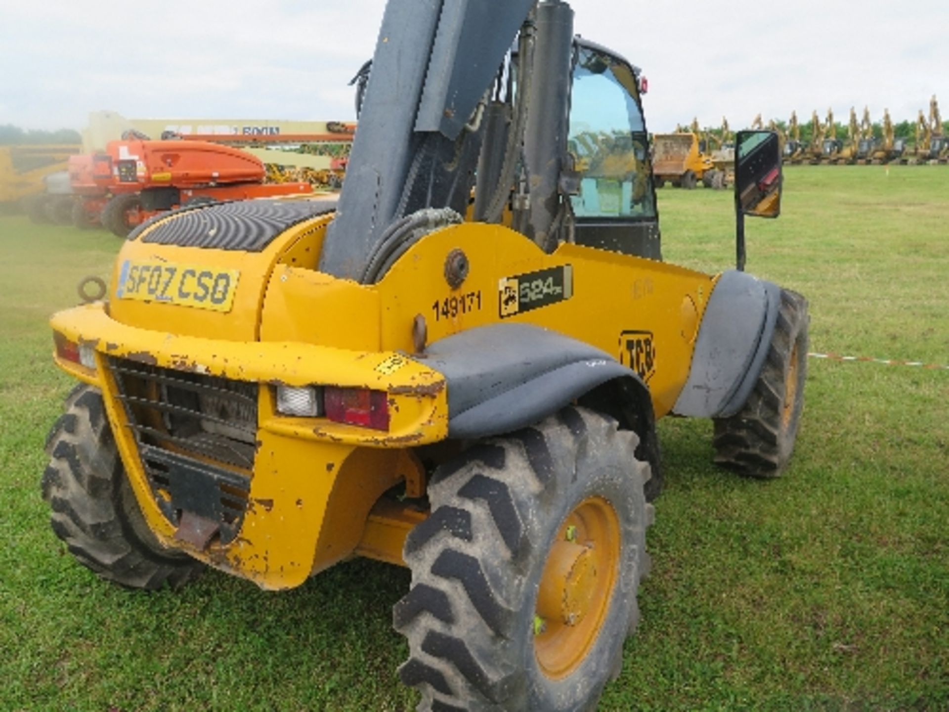 JCB 524/50 telehandler 3278 hrs 2006 149171ALL LOTS are SOLD AS SEEN WITHOUT WARRANTY expressed, - Image 4 of 9