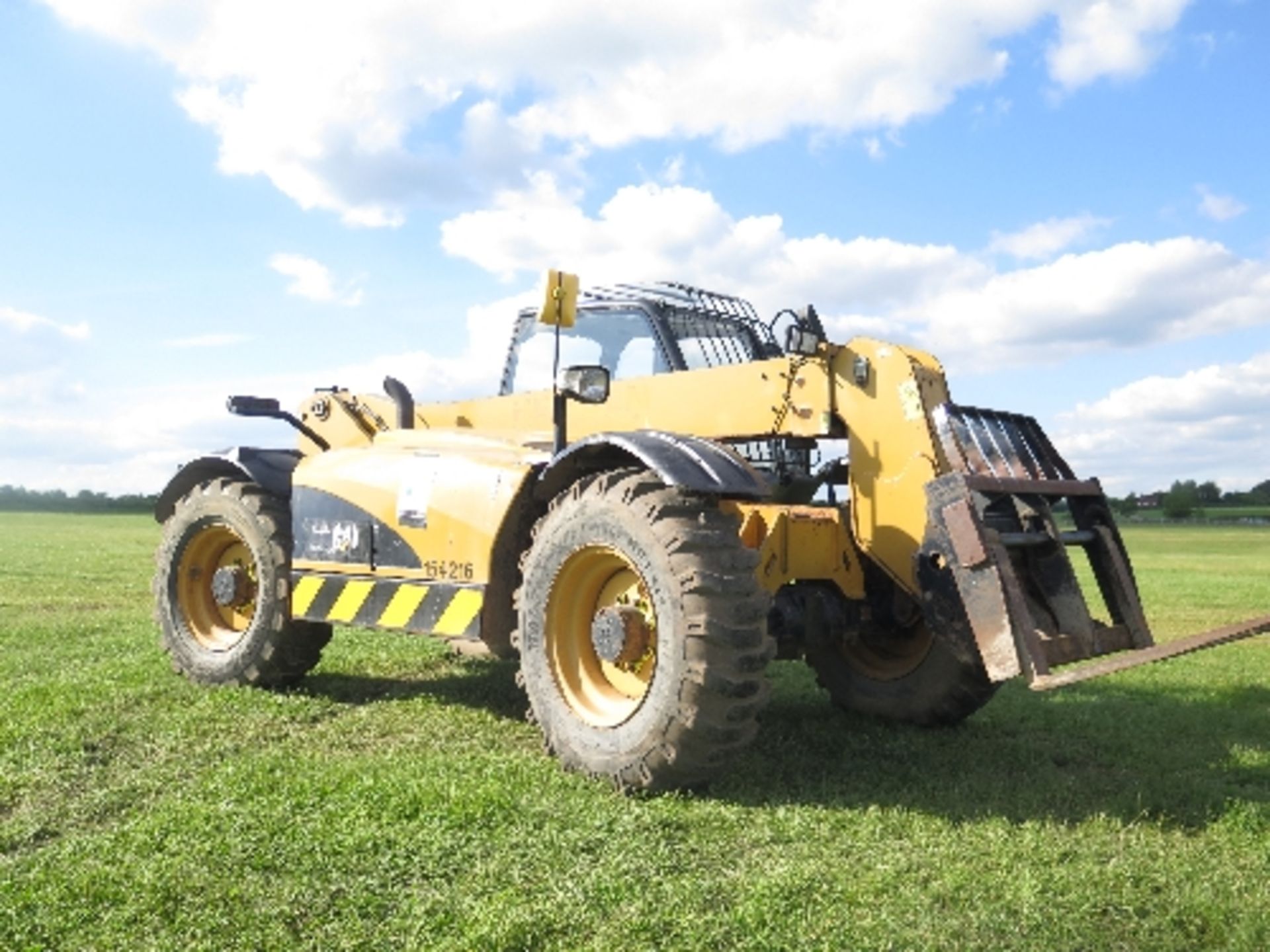 Caterpillar TH330B telehandler 3929 hrs 2007 154216ALL LOTS are SOLD AS SEEN WITHOUT WARRANTY