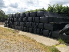 104 no. 6 string 70cms x 120cms square bales silage 1st cut 2014