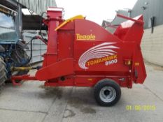 Teagle straw chopper (2014) sn. 31217, light kit and auto remote controls, external loading tail
