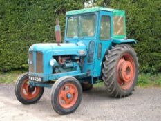 Fordson Power Major Tractor 1958-59 Reg. No. VMO 209, 622 genuine hours from new c/w Lambourn safety
