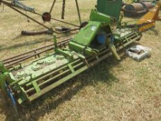 Dowdeswell power harrow 3.5m (1989) - for spares/repair, smoking slip clutch but c/w spares