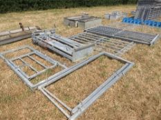 Ritchie Cattle Handling System including 3 gates, 1 handling gate, 1 backing gate, 2 small gates,