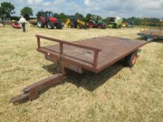Wheatley flatbed 2 wheel trailer