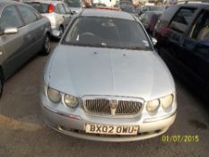 Rover 75 Connoisseur - BX02 OWU Date of registration:  22.03.2002 1951cc, diesel, manual, silver