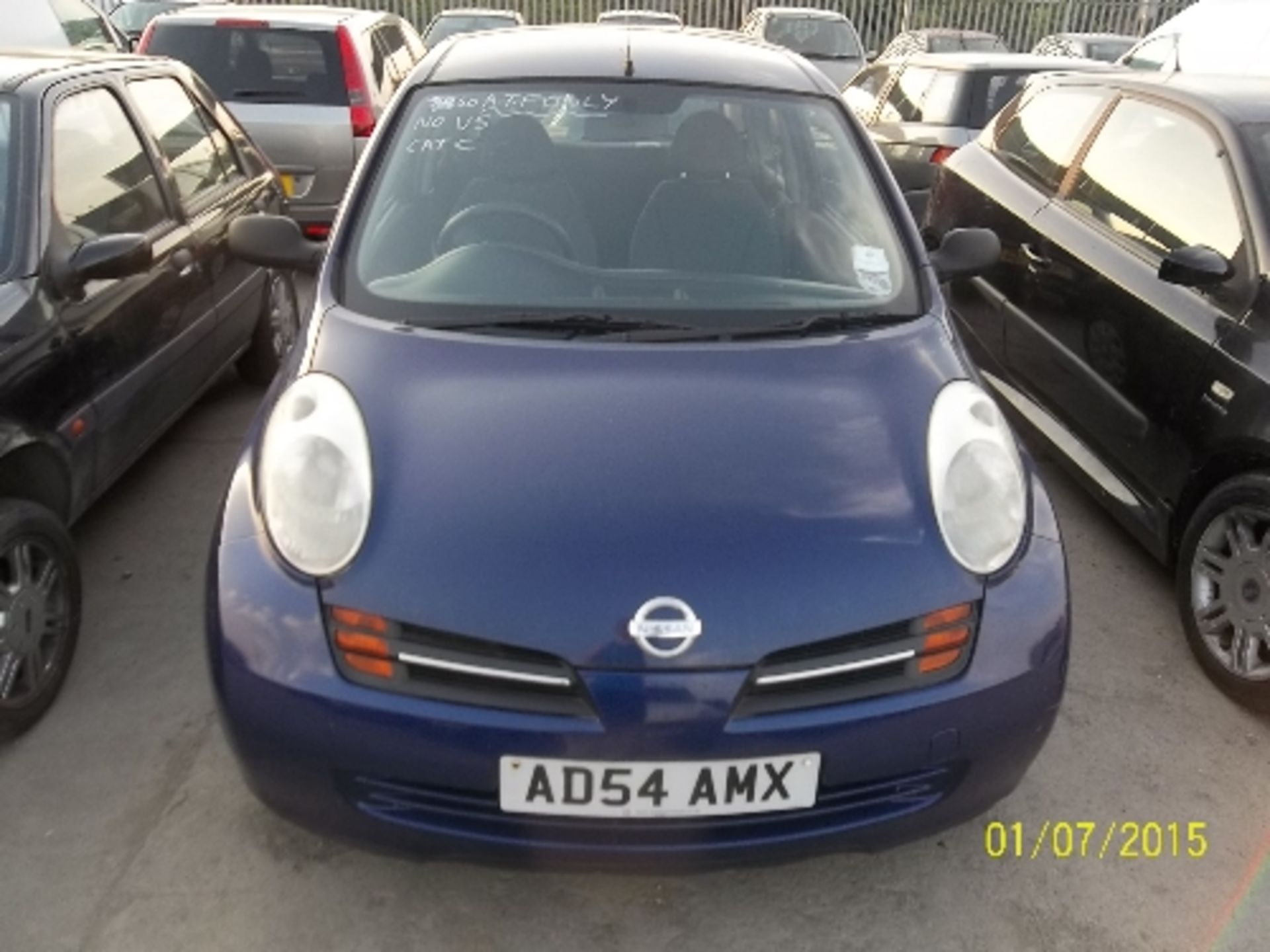 Nissan Micra E - AD54 AMX Date of registration:  01.01.2005 998cc, petrol, manual, blue Odometer