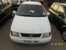 Volkswagen Polo - V208 JDM  Date of registration:  03.09.1999 1390cc, petrol, automatic, white