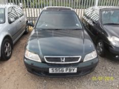 Honda Civic 1.6I ES - S956 PBY Date of registration:  28.01.1999 1590cc, petrol, manual, green