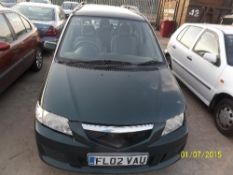 Mazda Premacy GXI - FL02 VAU Date of registration:  28.03.2002 1998cc, diesel, manual, green