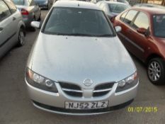 Nissan Almera SE - NJ52 ZLZ Date of registration:  30.09.2002 1497cc, petrol, manual, silver