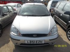 Ford Focus Zetec - LB51 EZH Date of registration:  07.11.2001 1796cc, petrol, manual, silver