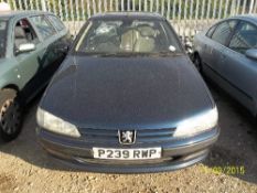 Peugeot 406 GLX - P239 RWP Date of registration:  14.08.1996 1998cc, petrol, manual, blue Odometer