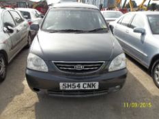 Kia Carens LE CRDI - SH54 CNK Date of registration:  04.11.2004 1991cc, diesel, automatic, grey